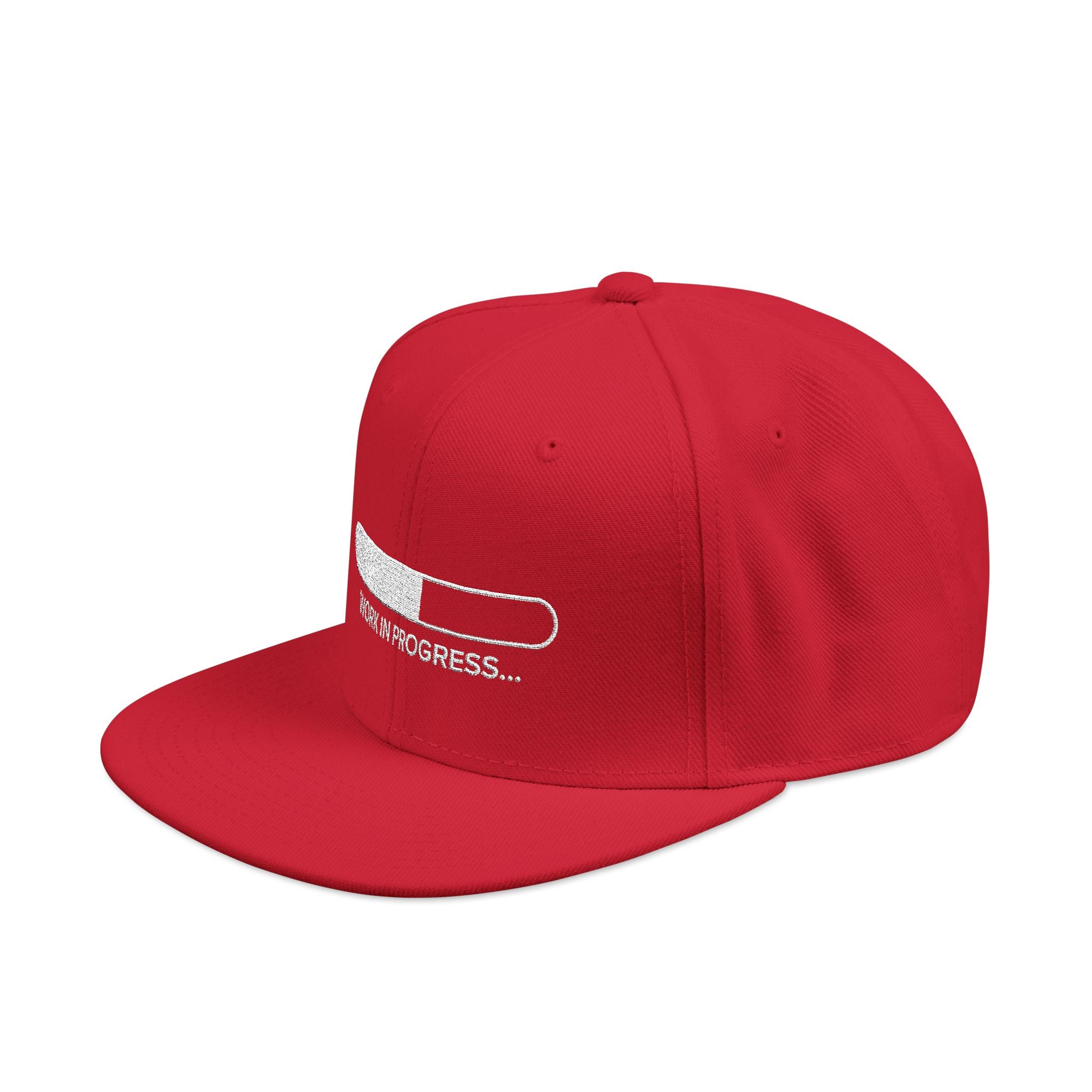 Work in Progress Snapback (Embroidery)