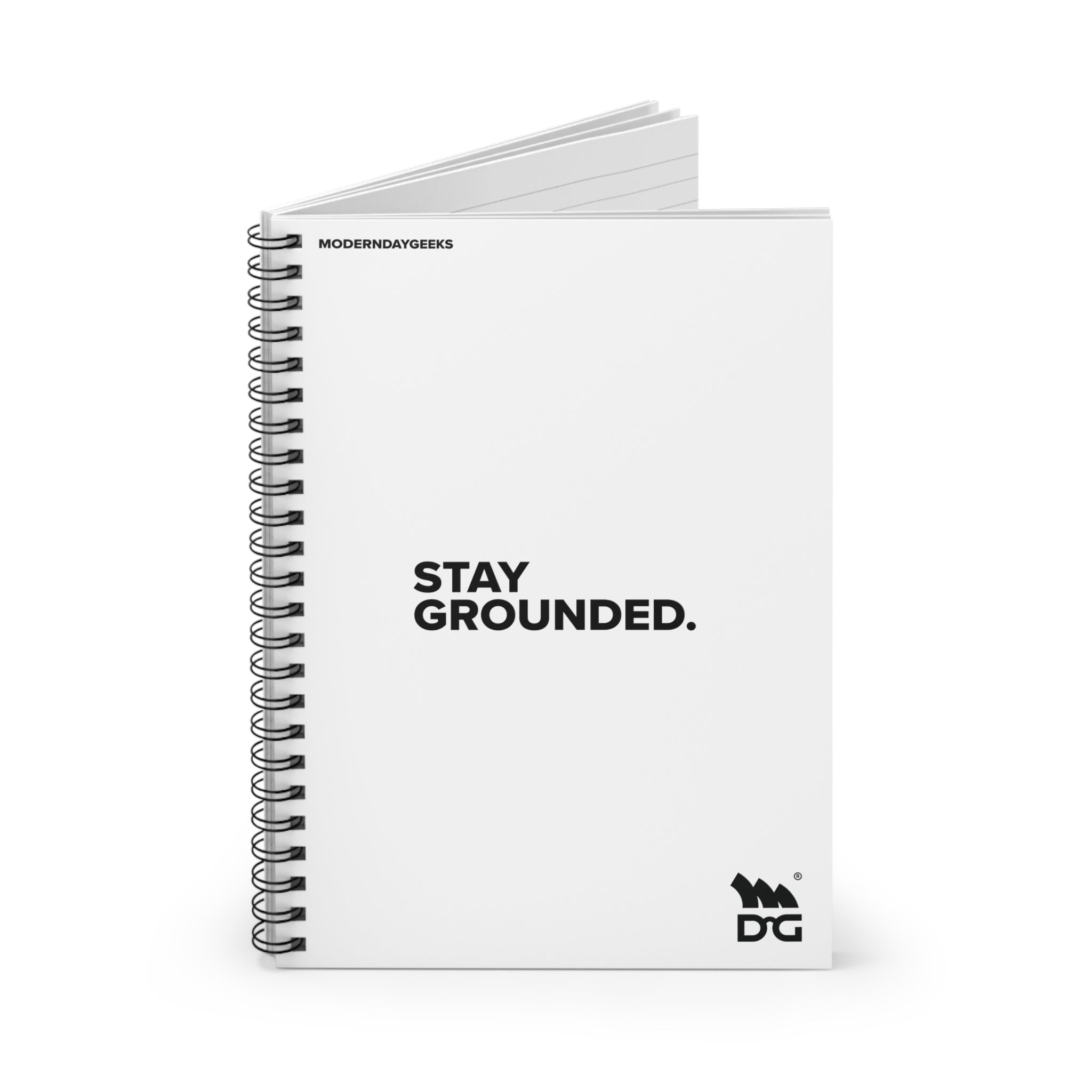 Stay grounded Spiral Notebook - Ruled Line