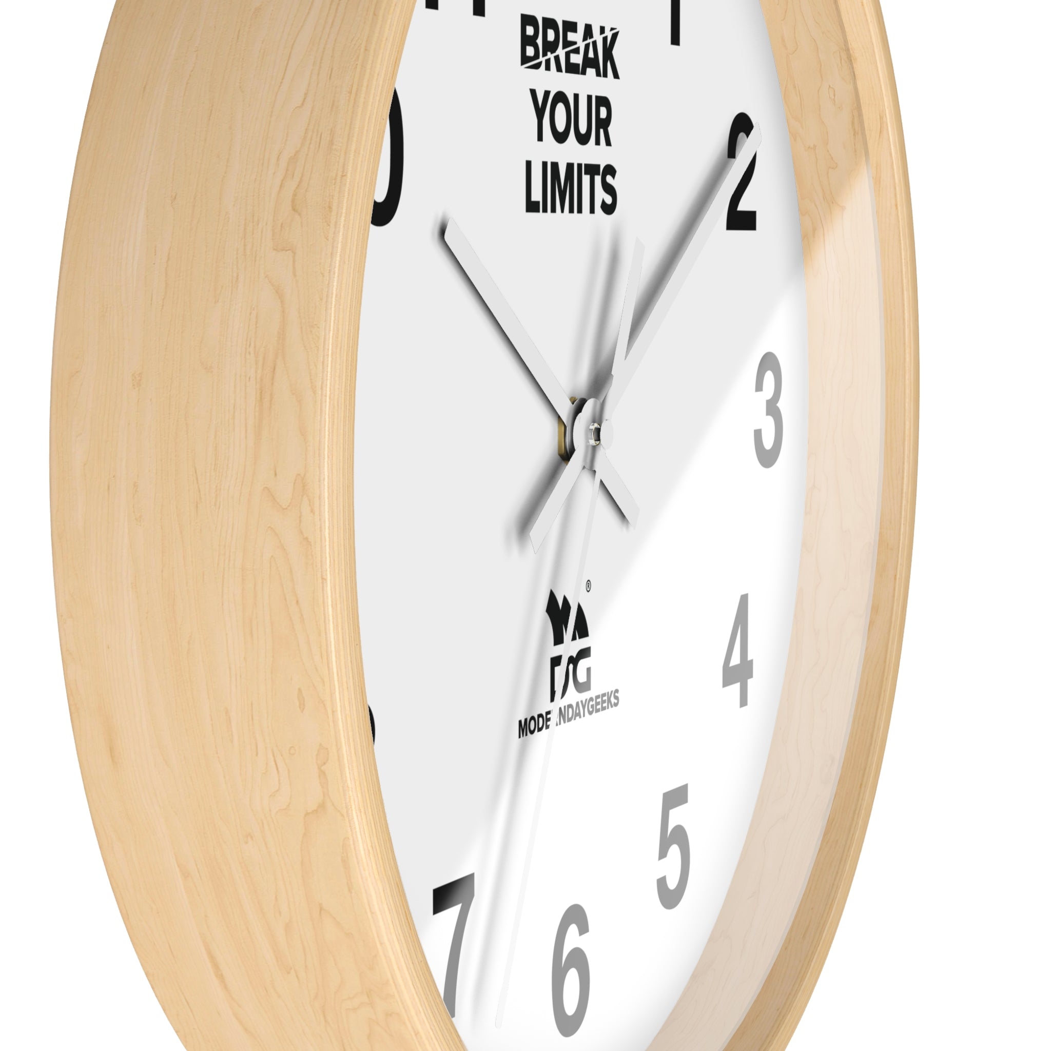 Break Your Limits Wall Clock