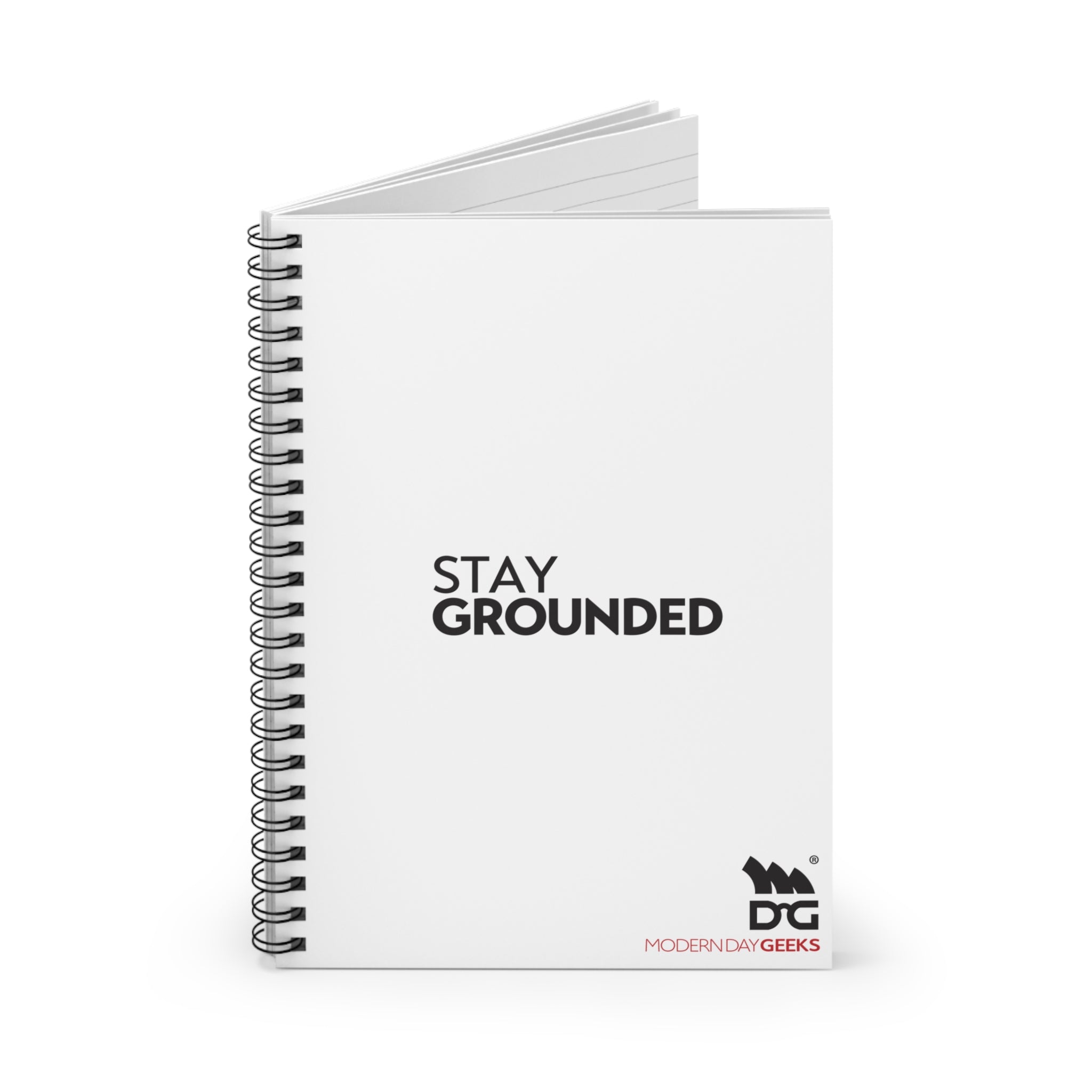 Stay Grounded - Spiral Notebook - Ruled Line