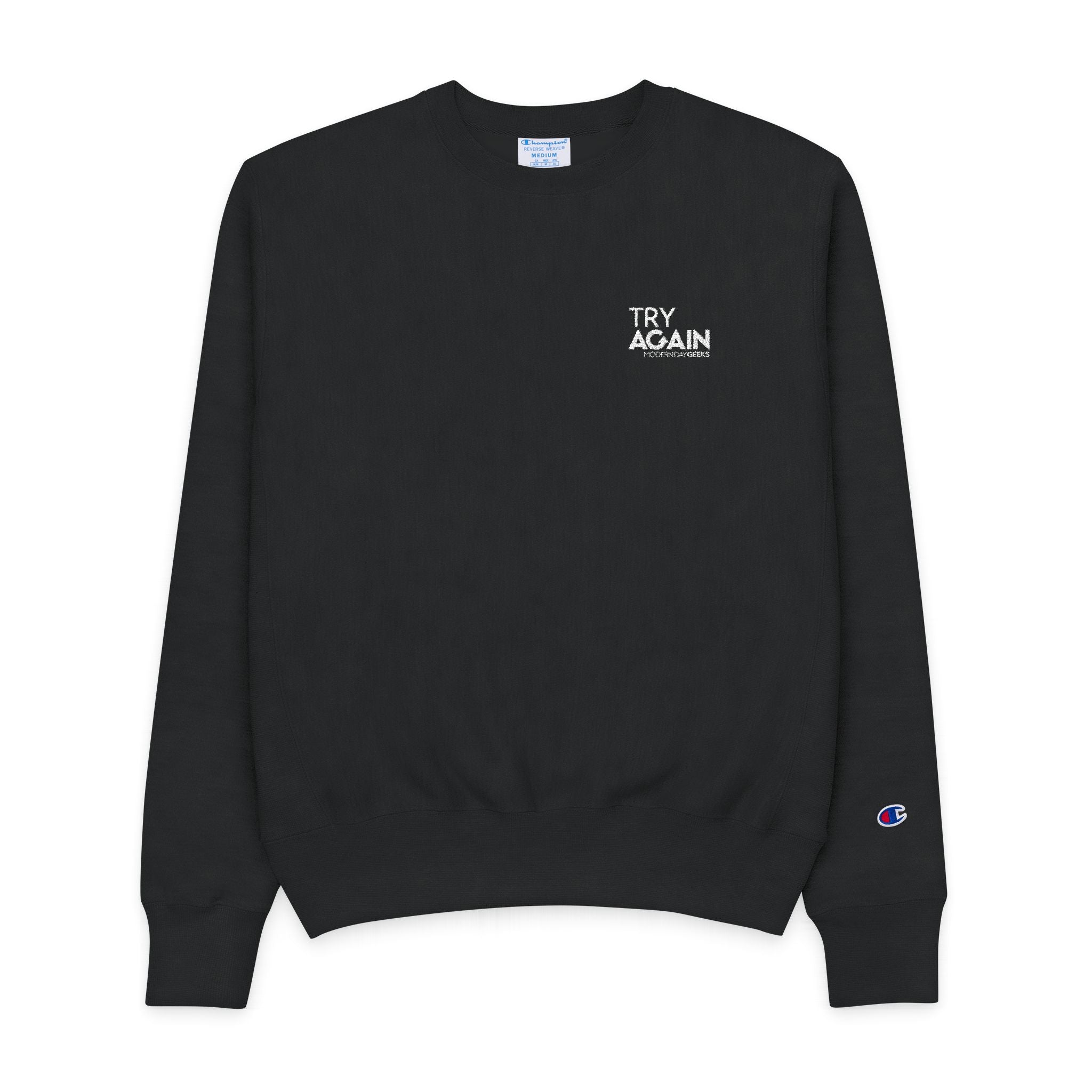 Try Again - Men's Champion Crewneck Reverse Weave®