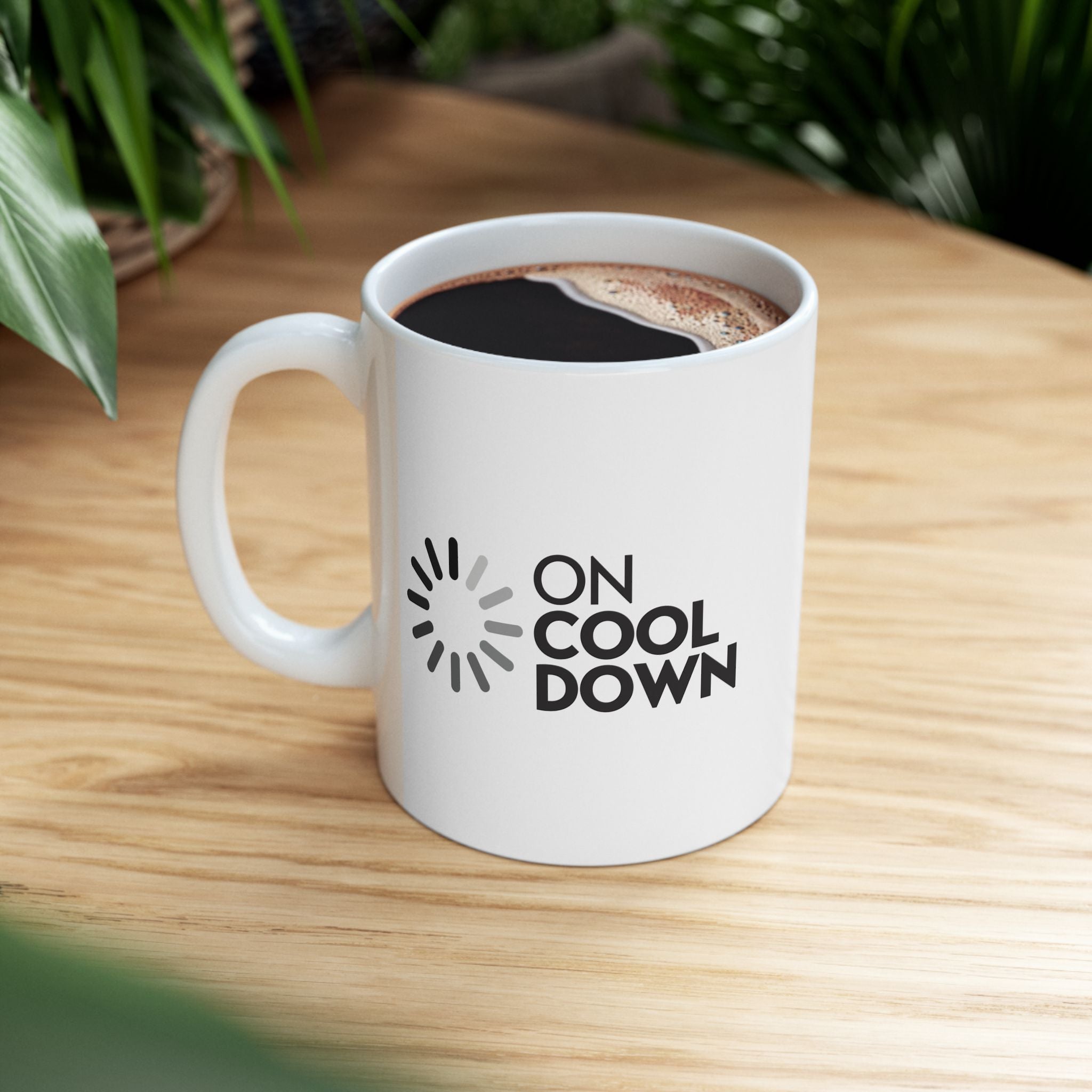 On Cooldown Ceramic Mug, (11oz, 15oz)