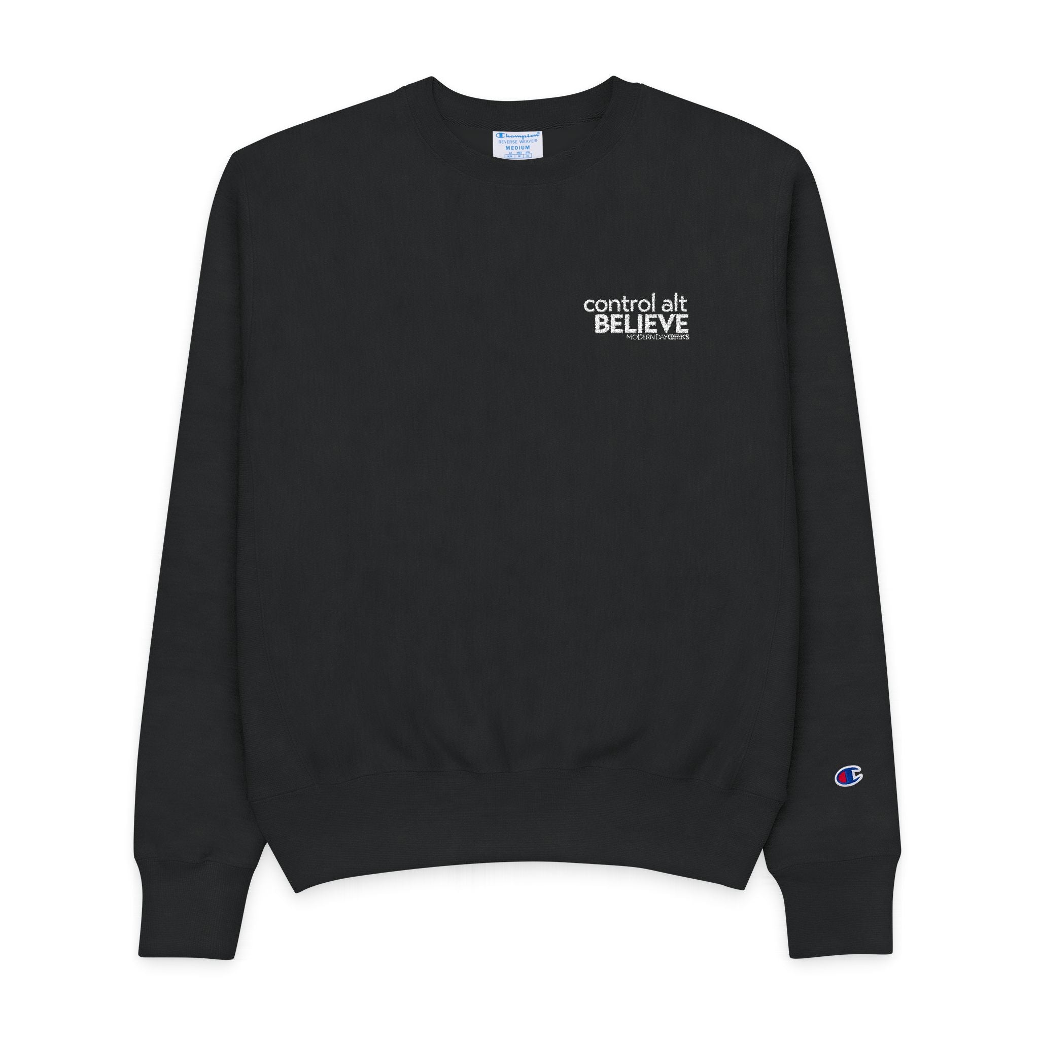 Control Alt Believe - Men's Champion Crewneck Reverse Weave®