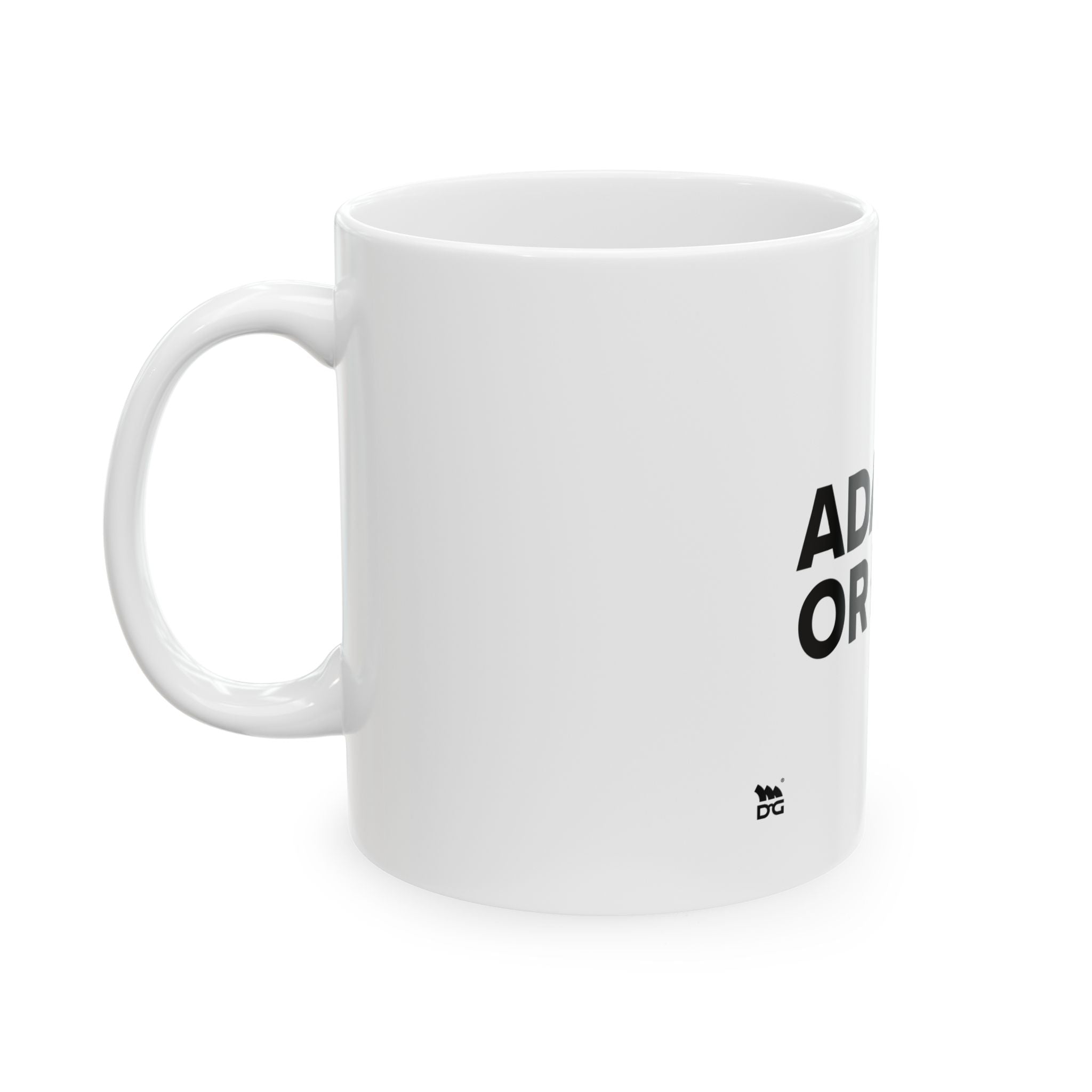 Adapt or d/e Ceramic Mug, (11oz, 15oz)