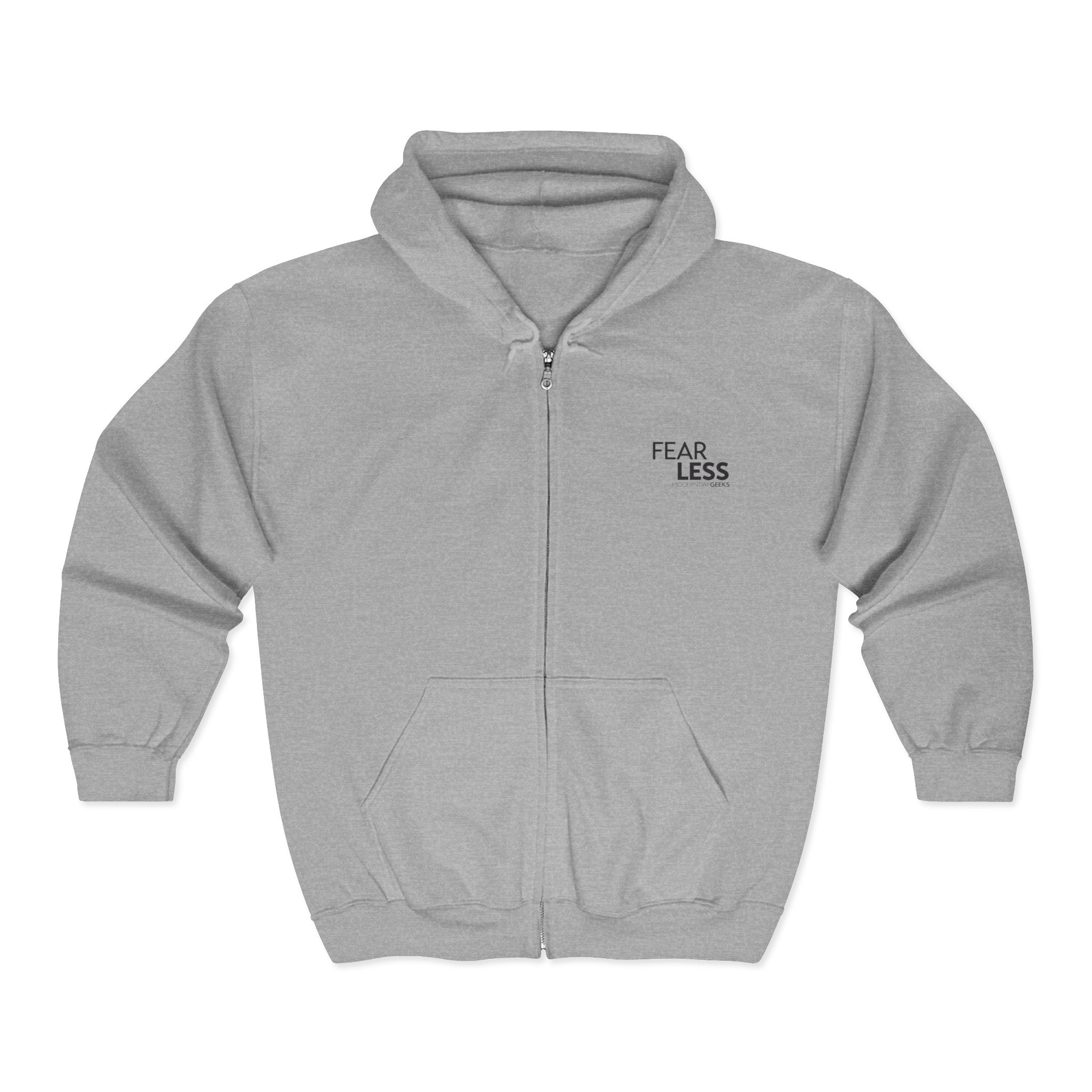 Fear LESS Unisex Heavy Blend™ Full Zip Hooded Sweatshirt