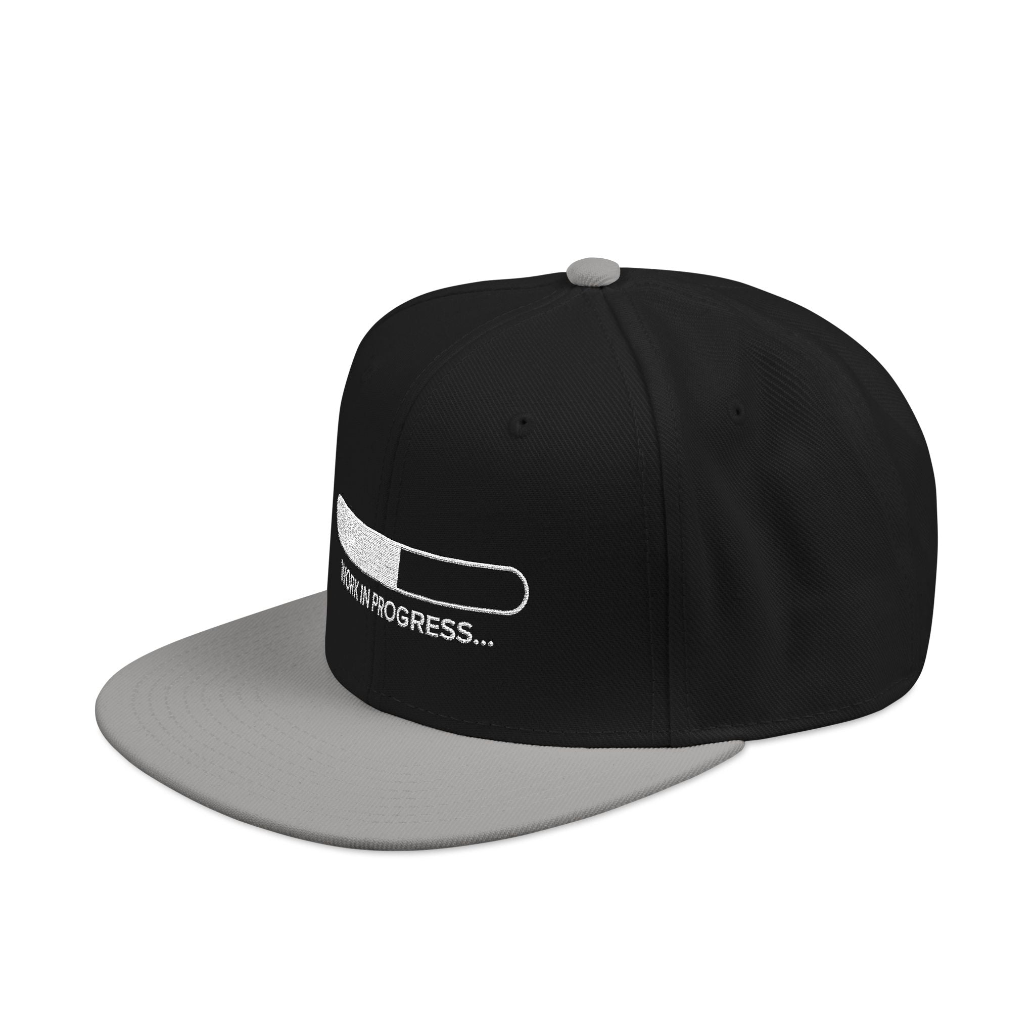 Work in Progress Snapback (Embroidery)