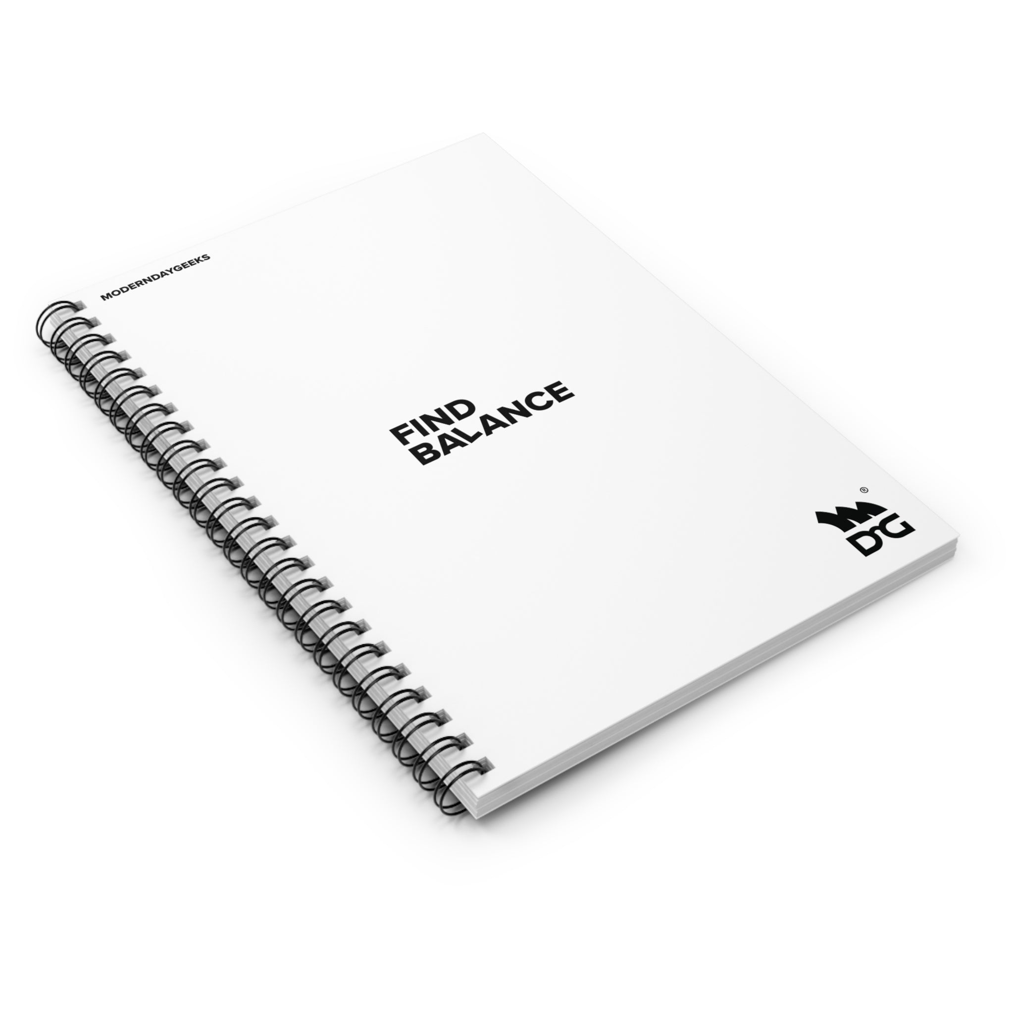 Find Balance Spiral Notebook - Ruled Line