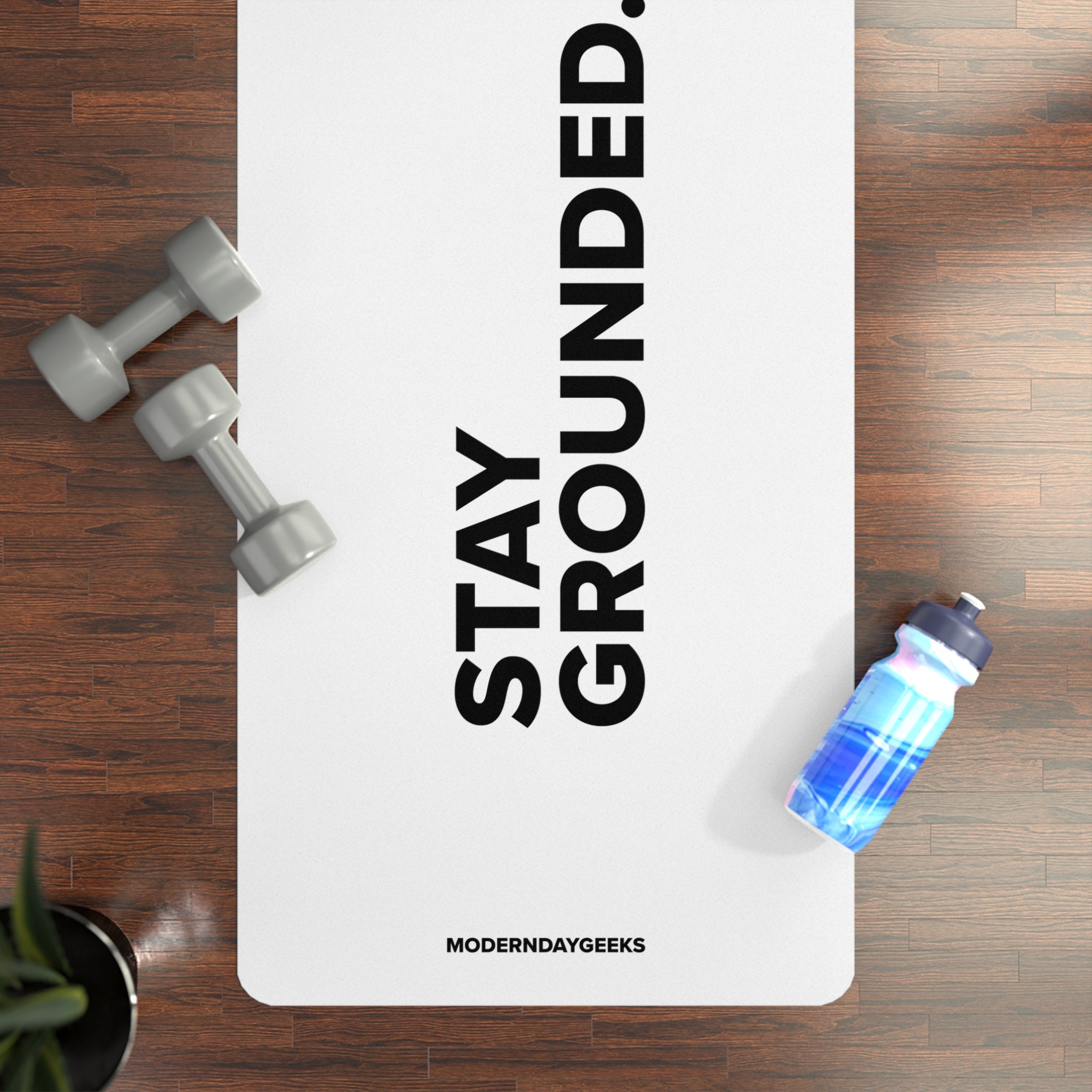 Stay Grounded Rubber Yoga Mat