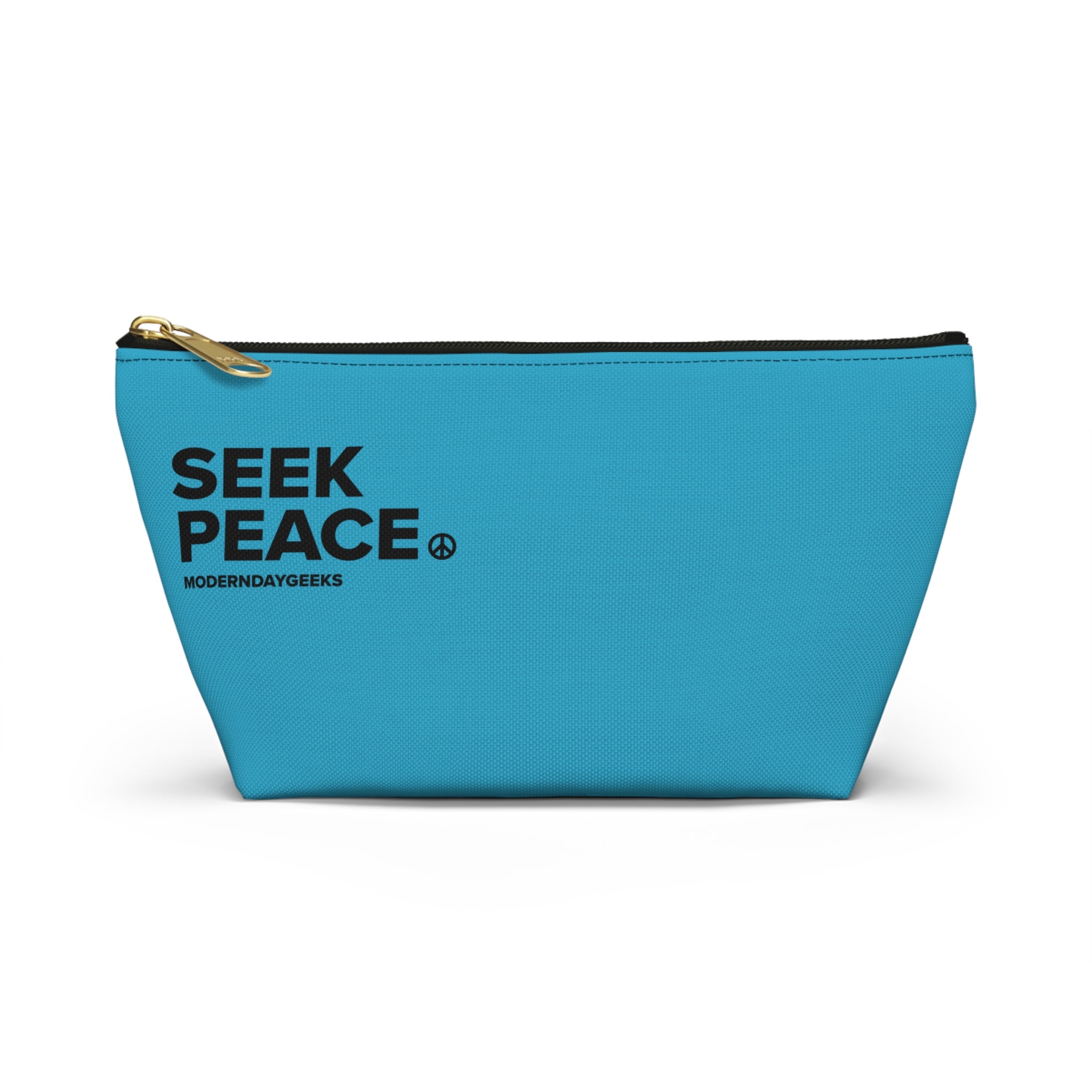Choose Love & Seek Peace Duo Accessory Pouch w T-bottom