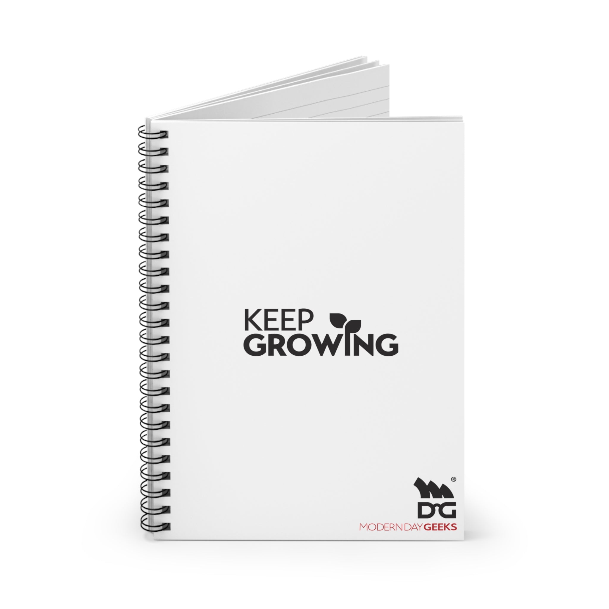 Keep Growing - Spiral Notebook - Ruled Line