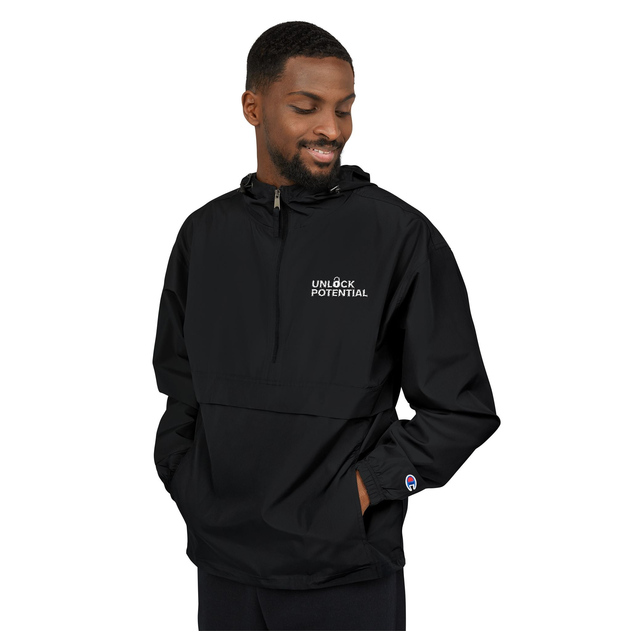 Unlock Potential Champion Unisex Packable Anorak Jacket
