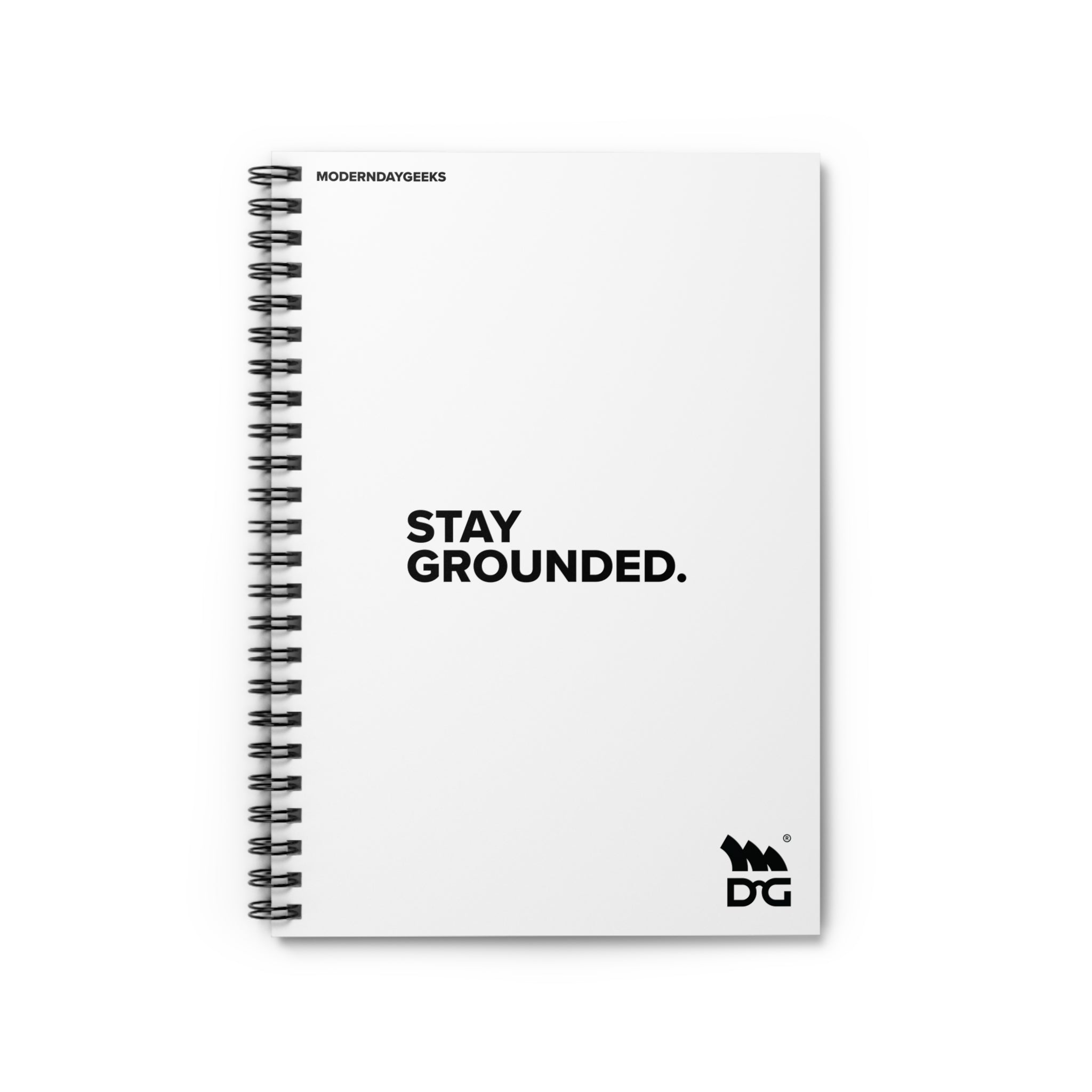 Stay grounded Spiral Notebook - Ruled Line