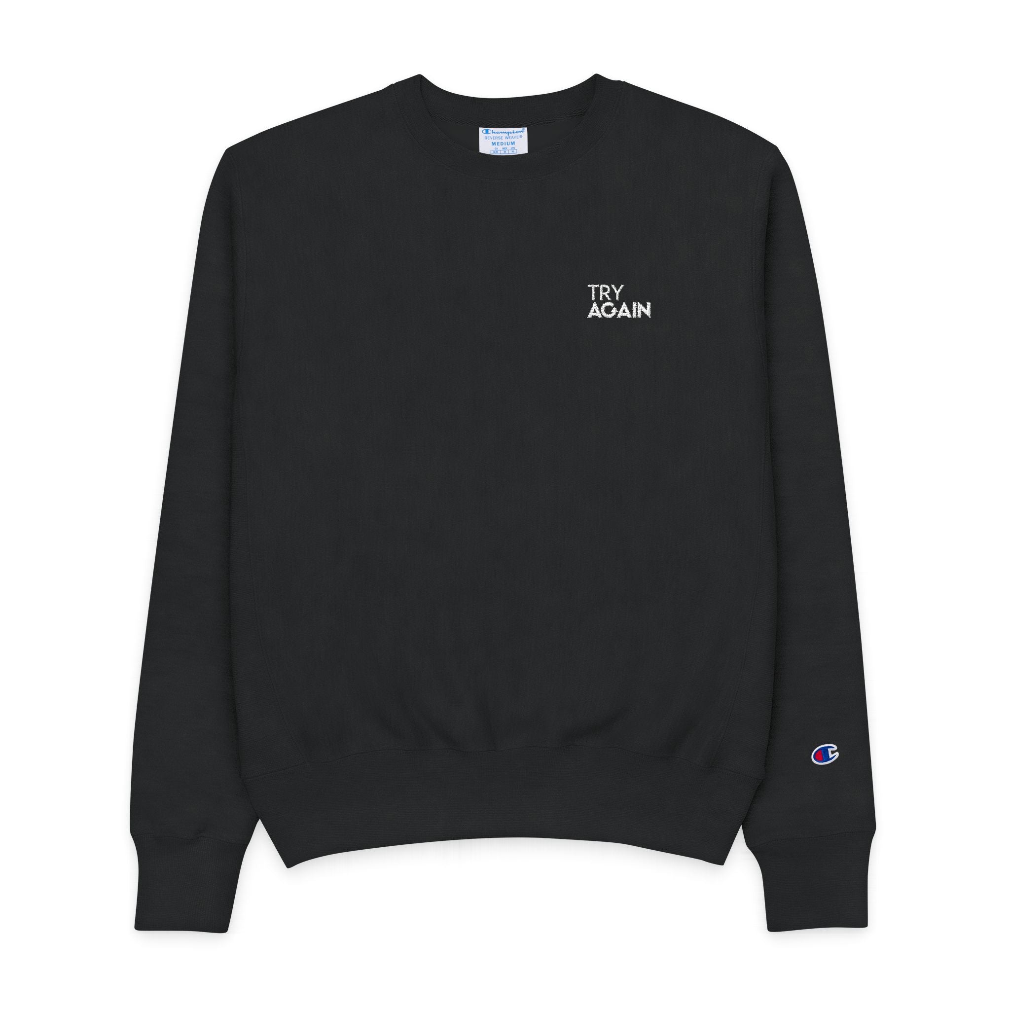 Try Again - Men's Champion Crewneck Reverse Weave®
