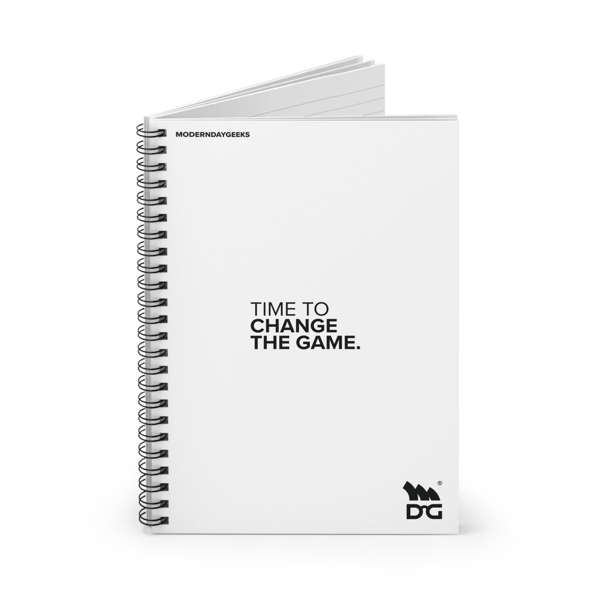 Time to Change the Game Spiral Notebook - Ruled Line