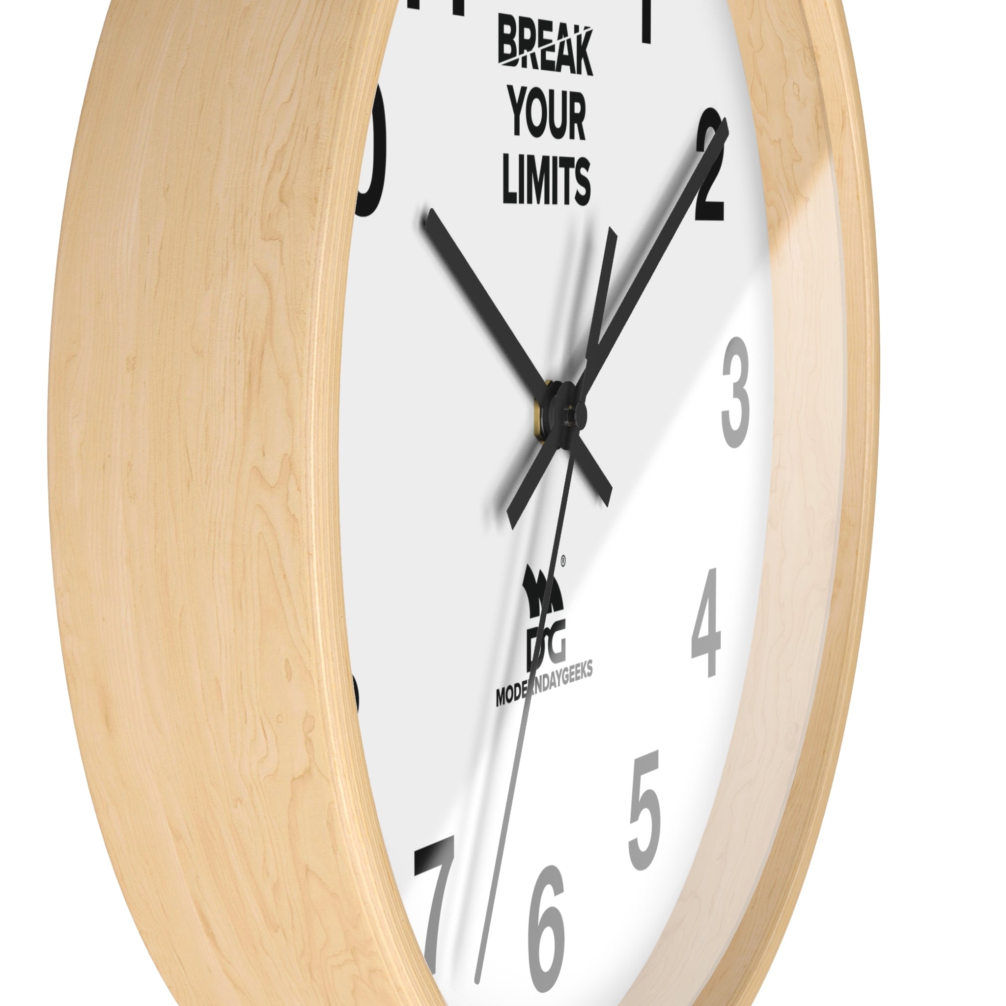 Break Your Limits Wall Clock