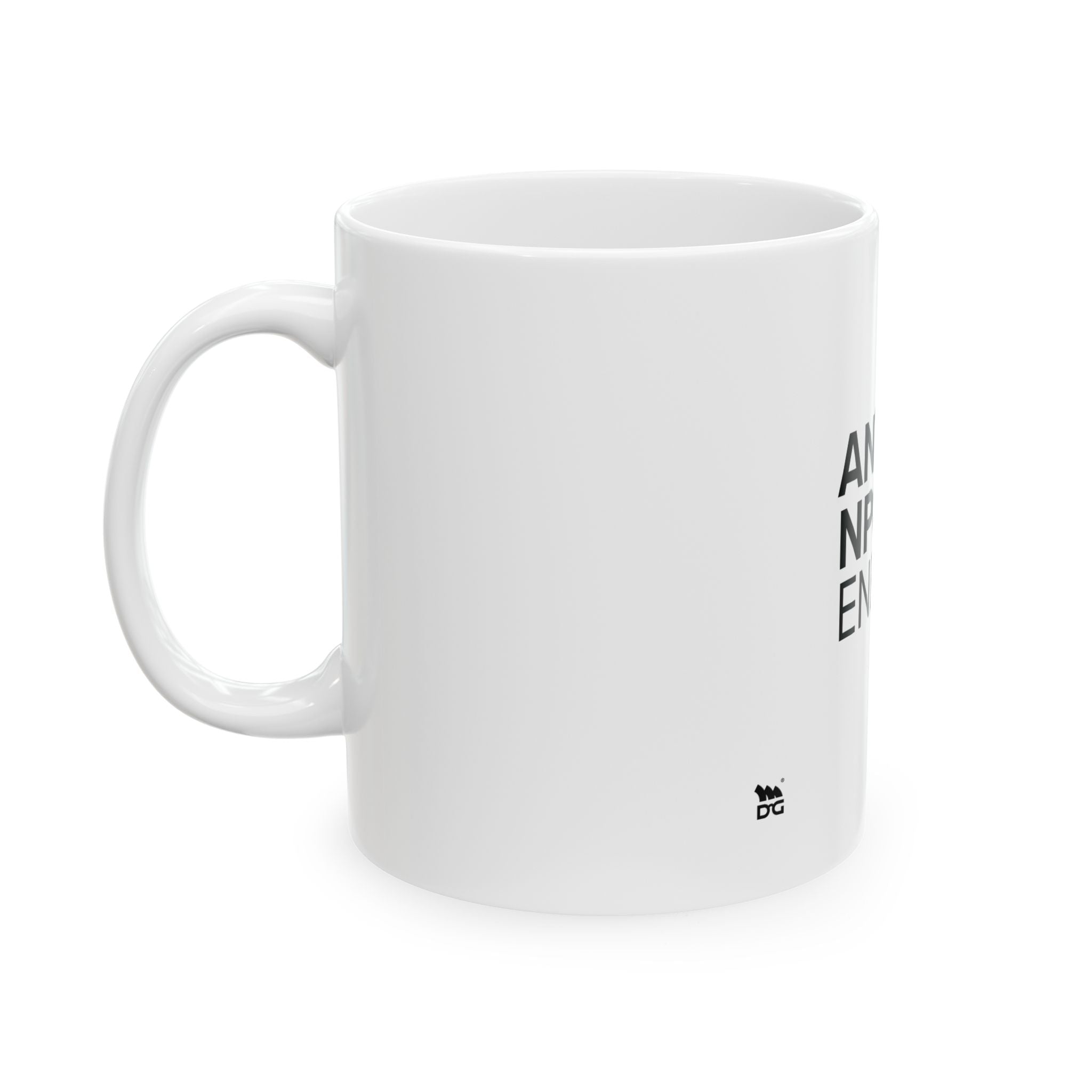 Anti NPC Energy Ceramic Mug, (11oz, 15oz)