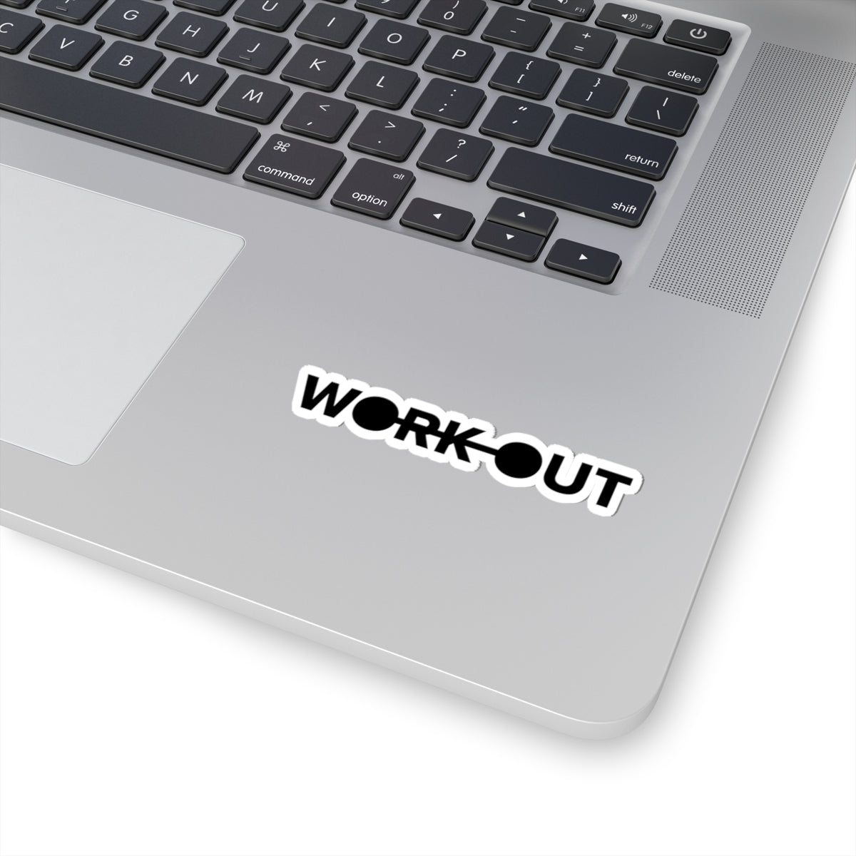 Work Out Kiss-Cut Stickers