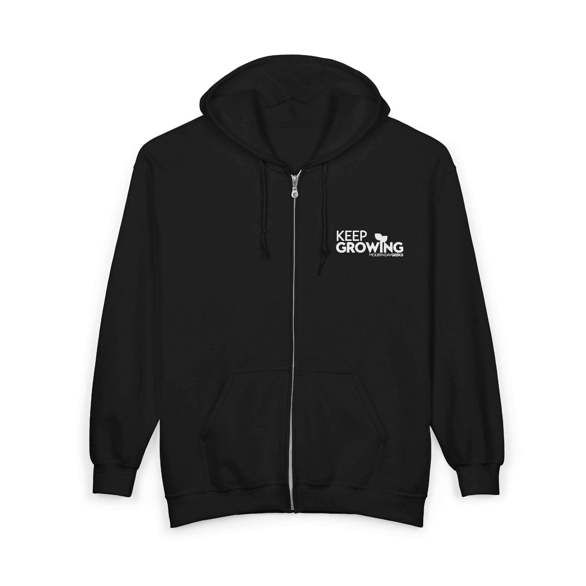 Keep Growing Unisex Heavy Blend™ Full Zip Hooded Sweatshirt