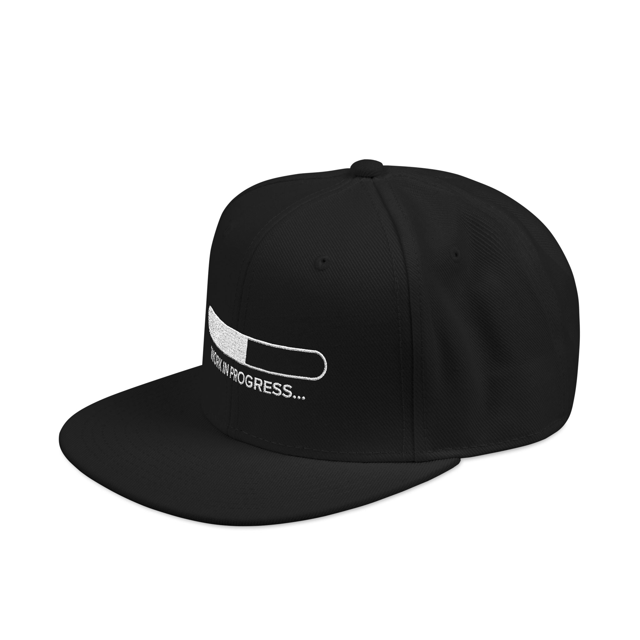 Work in Progress Snapback (Embroidery)