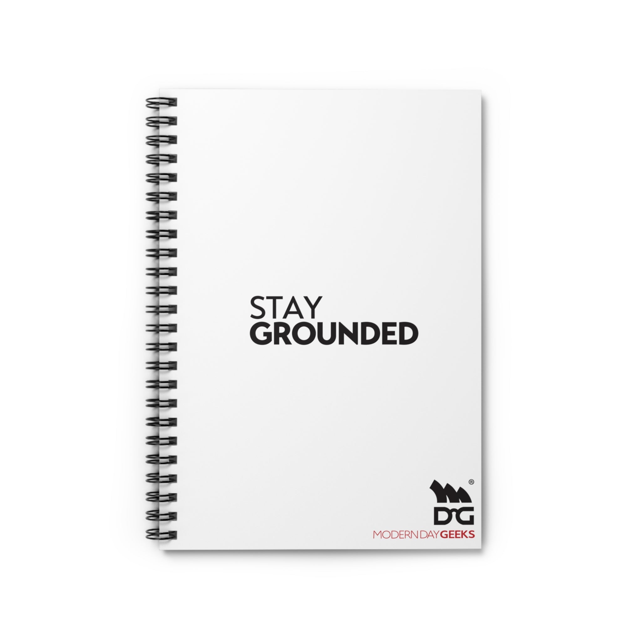 Stay Grounded - Spiral Notebook - Ruled Line