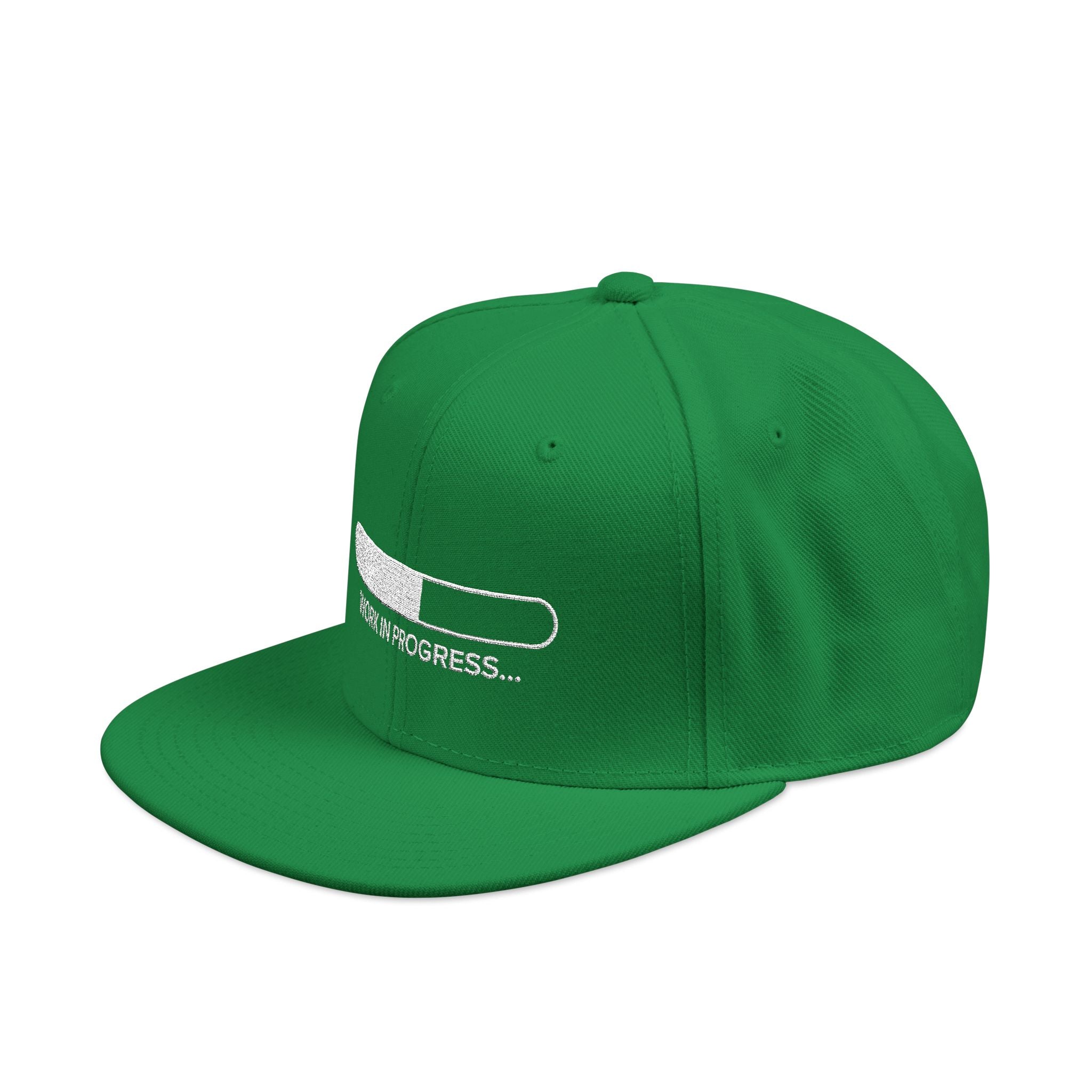 Work in Progress Snapback (Embroidery)