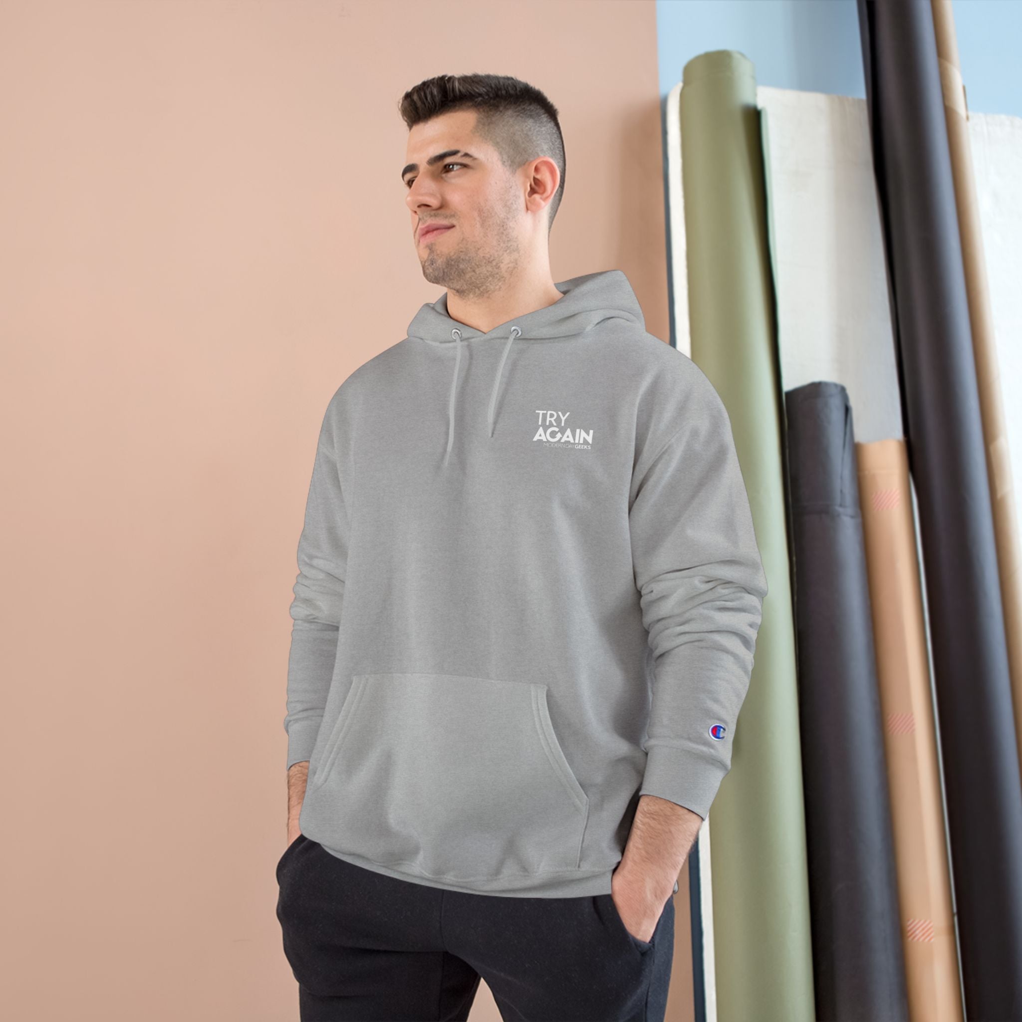 Try Again - Champion Hoodie