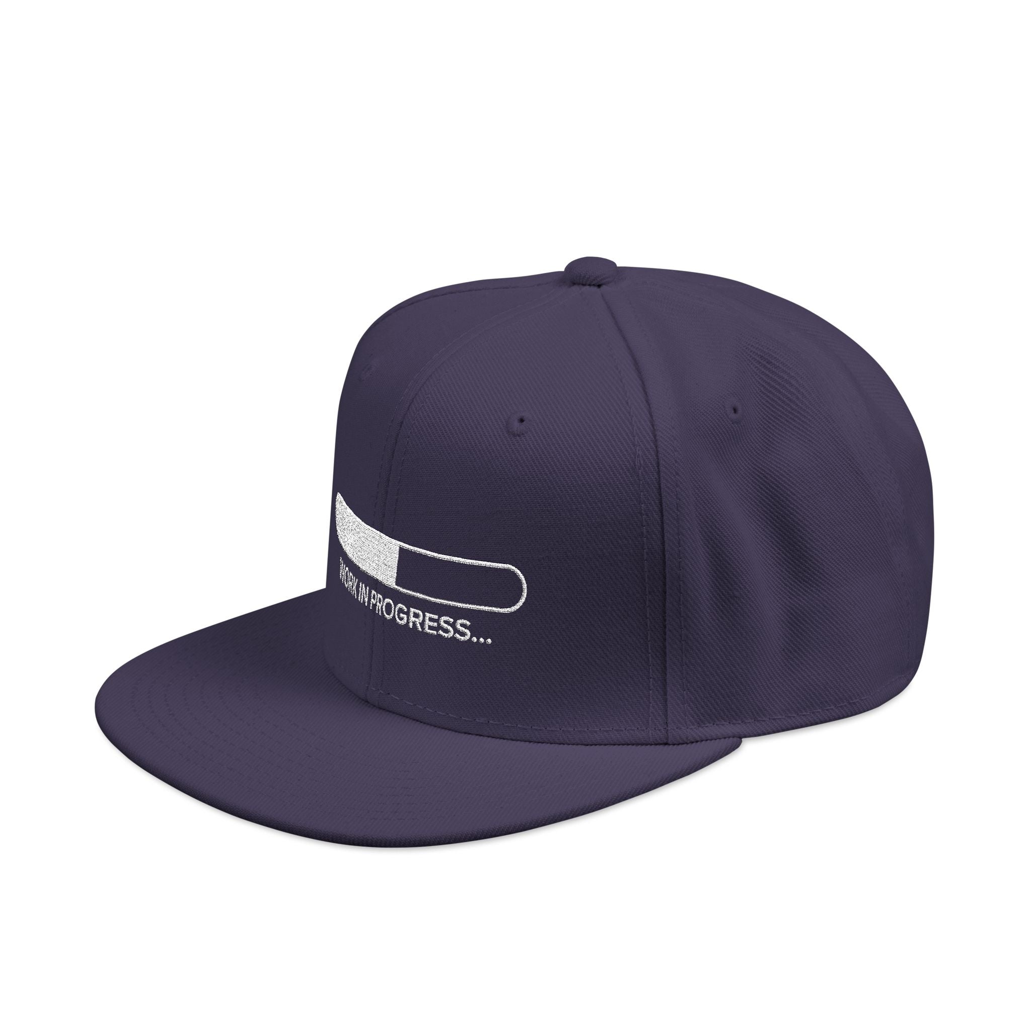 Work in Progress Snapback (Embroidery)