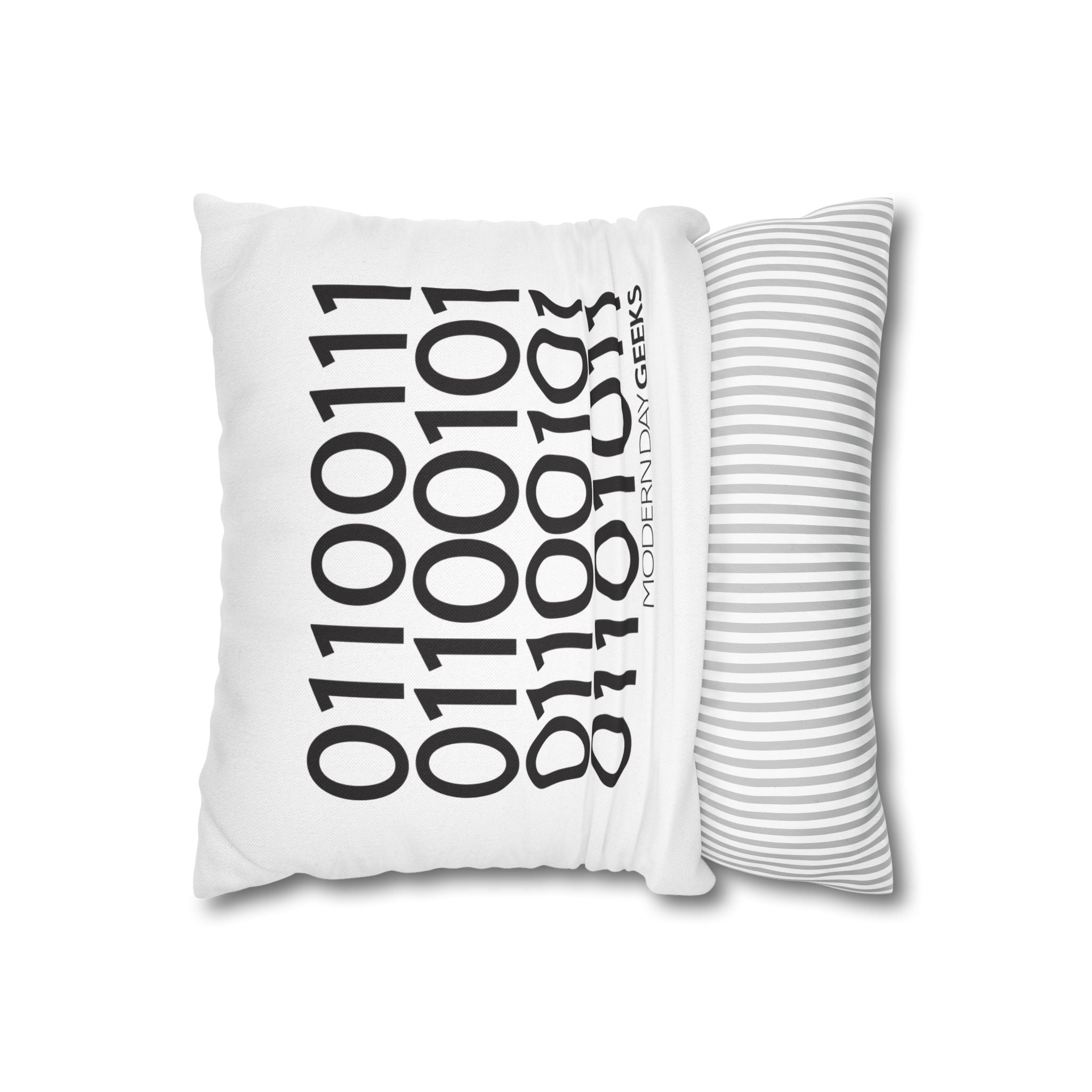Binary - Square Pillowcase 14" x 14"