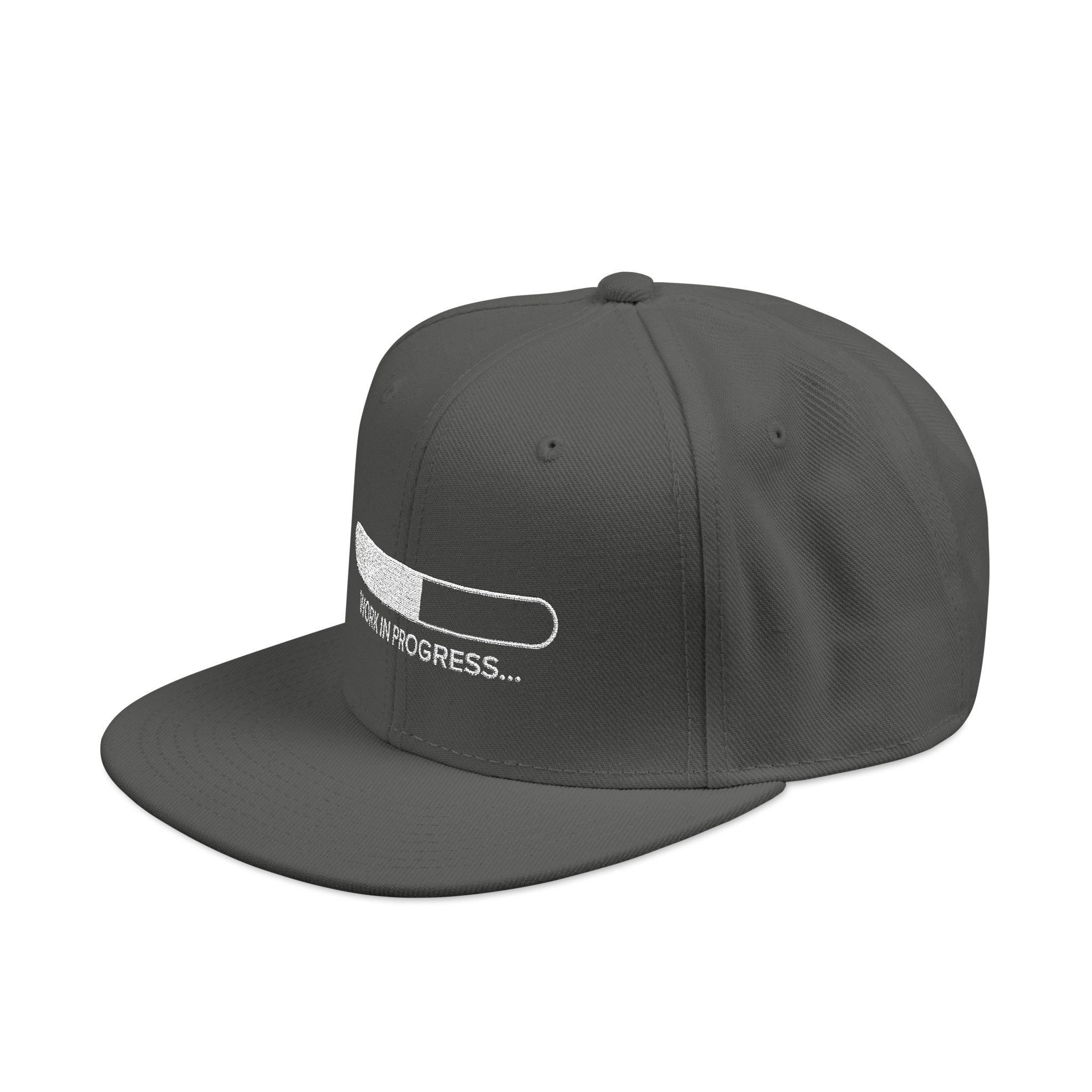 Work in Progress Snapback (Embroidery)
