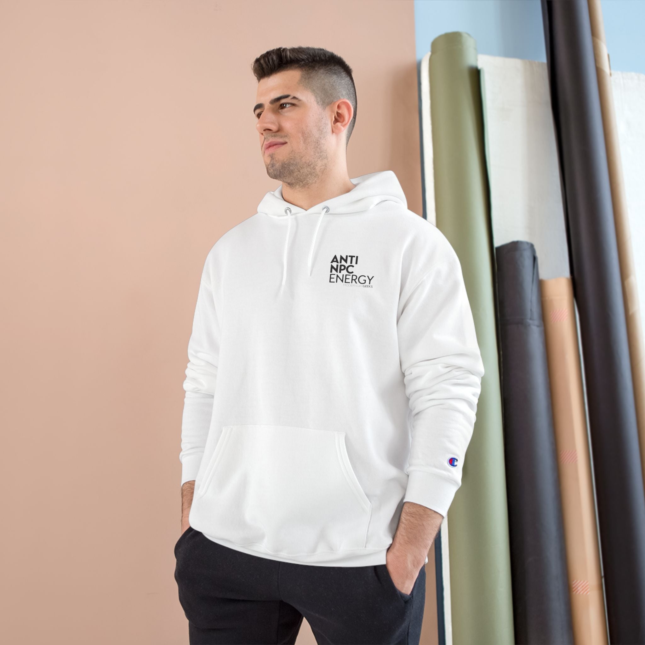 Anti NPC Energy - Champion Hoodie
