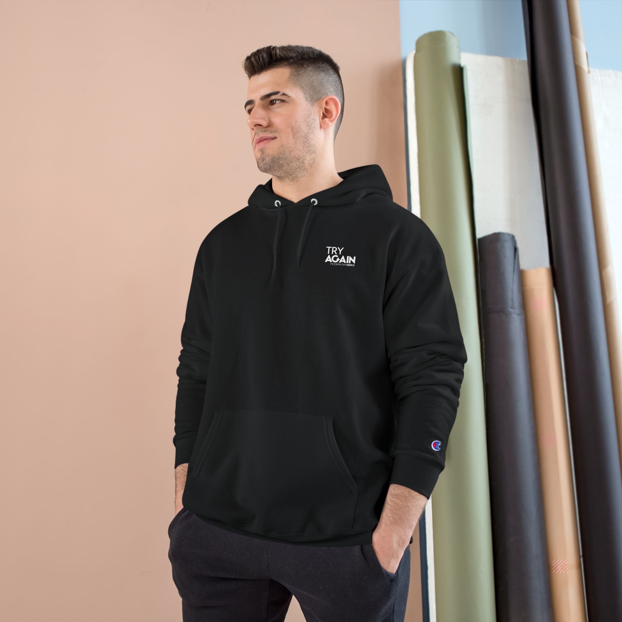 Try Again - Champion Hoodie